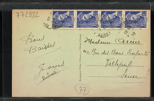 AK Faremoutiers, La Roseraie du Poncet