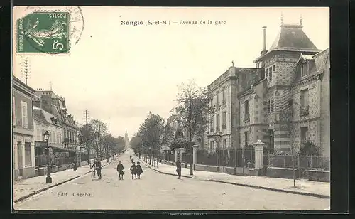 AK Nangis, Avenue de la Gare