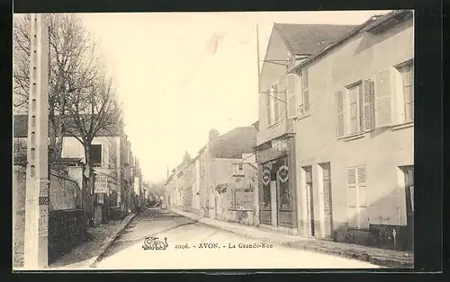 AK Avon, La Grande Rue