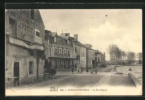 AK Samois-sur-Seine, Le Bas-Samois