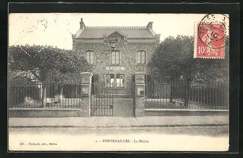 AK Fontenailles, La Mairie
