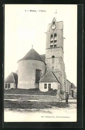 AK Maincy, Vue sur l`Eglise