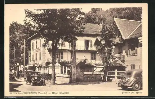 AK Salins-les-Thermes, Hôtel Savoie