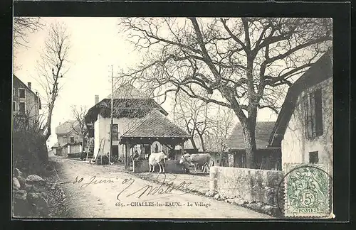 AK Challes-les-Eaux, Le Village
