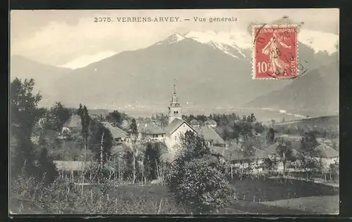 AK Verrens-Arvey, vue generale, l'Eglise