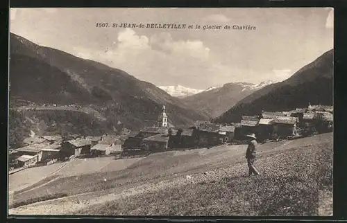 AK St-Jean-de-Belleville, et le glacier de Chaviere