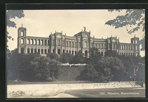 AK München, Maximilianeum, Frontalansicht