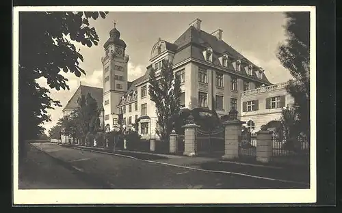 AK München-Harlaching, Orthopädische Klinik, Gesamtansicht, Harlachingerstrasse 12