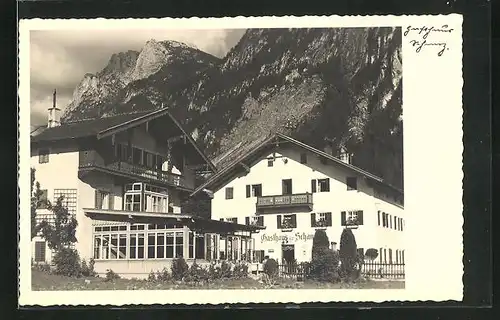 AK Kufstein, Gasthaus zur Schanz