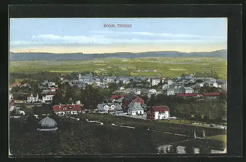 AK Böhm. Trübau, Panorama