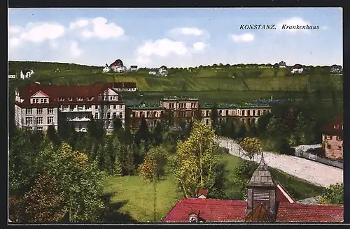 AK Konstanz, Krankenhaus, Aussenansicht