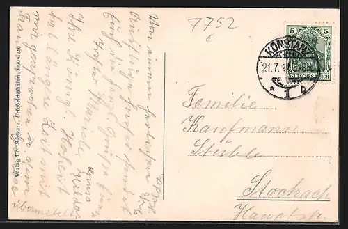 AK Insel Mainau, Im Rosengarten