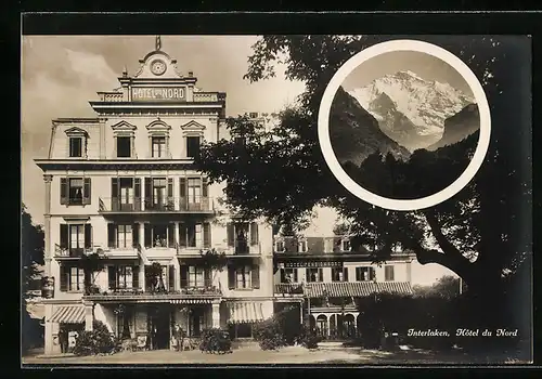 AK Interlaken, Hotel du Nord, Bergpartie