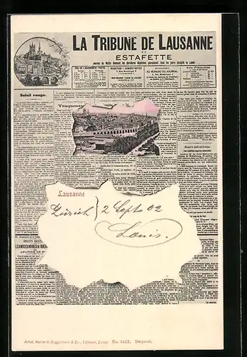 AK Lausanne, La Tribune de Lausanne, Estafette