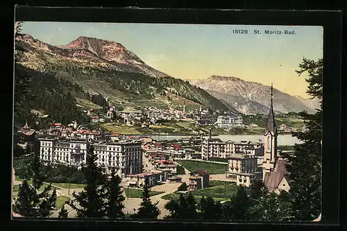 AK St. Moritz-Bad, Gesamtansicht