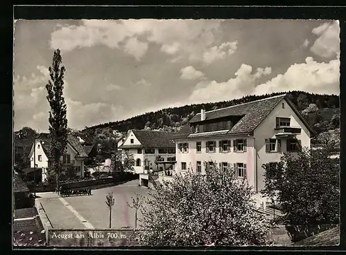 AK Aeugst am Albis, Ortspartie mit Low Konsum Gemeinschaft