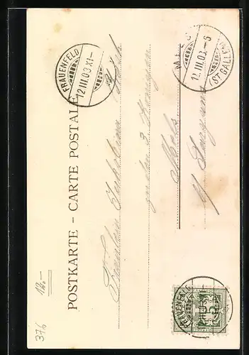 AK Frauenfeld, Das alte Schloss