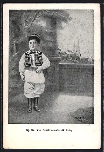 AK Nj. Kr. Vis. Prestolonaslednik Petar von Serbien