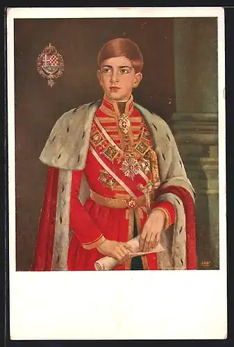 AK Kronprinz Peter von Serbien
