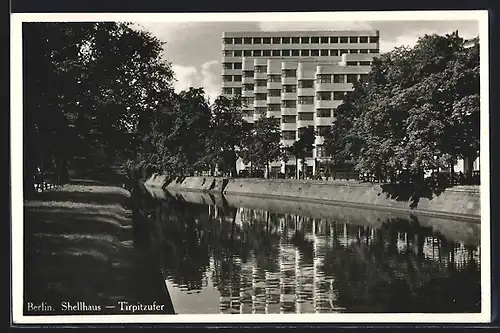 AK Berlin-Tiergarten, Shellhaus am Tirpitzufer
