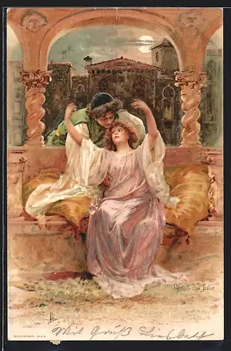AK Szene aus William Shakespeares Romeo und Julia