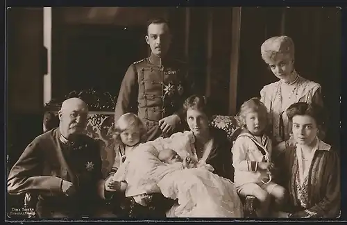 AK Herzog von Cumberland und Familie