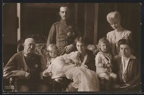 AK Herzog von Cumberland mit seiner Familie
