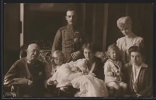 AK Herzog von Cumberland und seine Familie