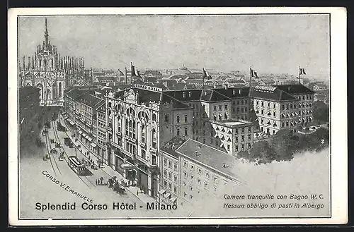 AK Milano, Splendid Corso Hotel, Corso V. Emanuele