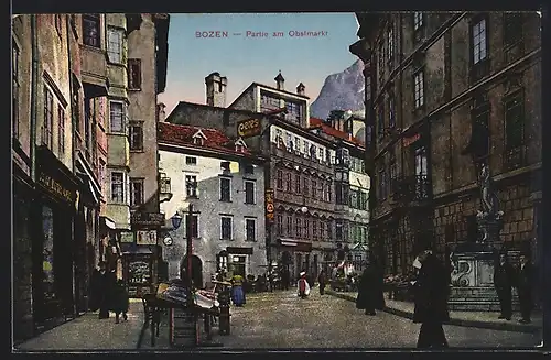 AK Bozen, Partie am Obstmarkt