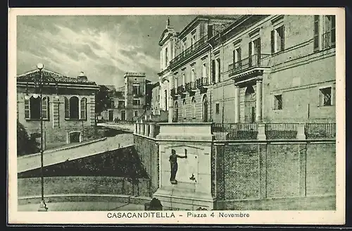 AK Casacanditella, Piazza 4 Novembre