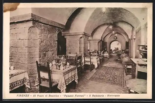 AK Firenze, Al Pozzo di Beatrice-Palazzo Ferroni, Il Refettorio-Ristorante