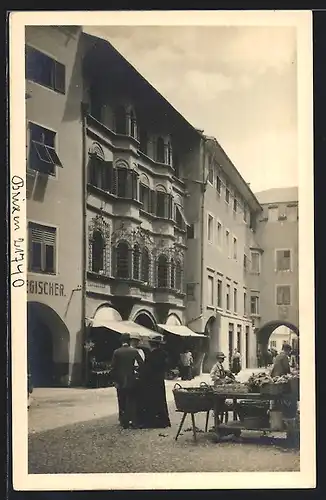 AK Brixen, Partie am Pfarrplatz