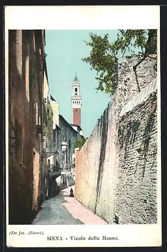 AK Siena, Vicolo della Manna