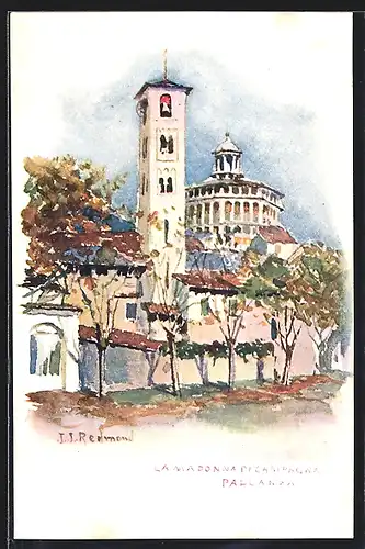 Künstler-AK Pallanza, La Madonna di Campagna