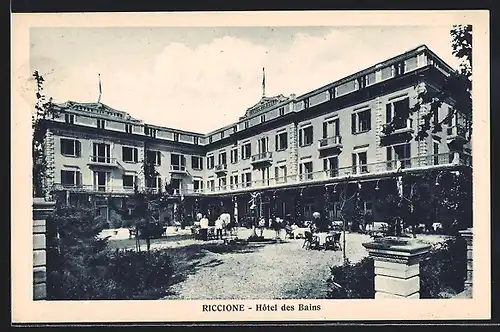 AK Riccione, Hôtel des Bains