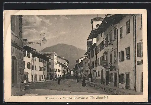 AK Tolmezzo, Piazza Castello e Via Mazzini