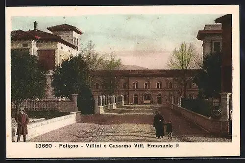 AK Foligno, Villini e Caserma Vittorio Emanuele II.