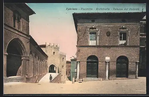 AK Fabriano, Piazetta Brefotrofio & Palazzo del Podesta