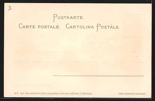 Lithographie Pallanza, Panorama und Denkmal