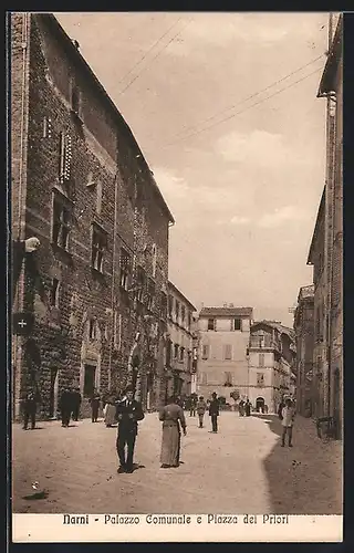 AK Narni, Palazzo Comunale e Piazza dei Priori