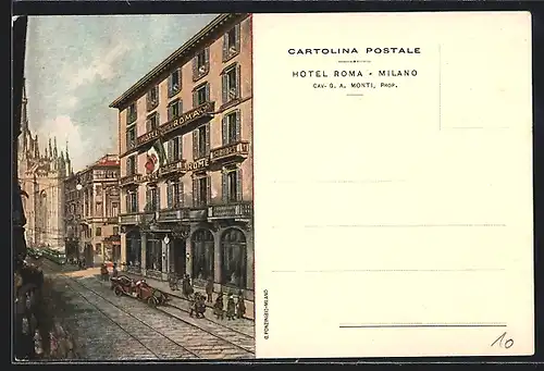 AK Milano, Hotel Roma