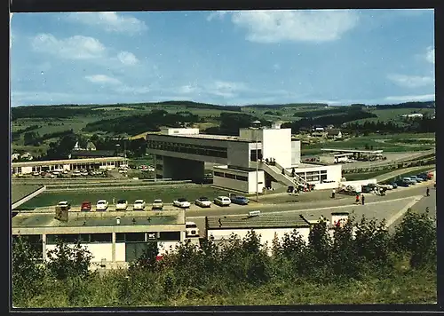 AK Rudolphstein, Totale der Autobahn-Raststätte Frankenwald