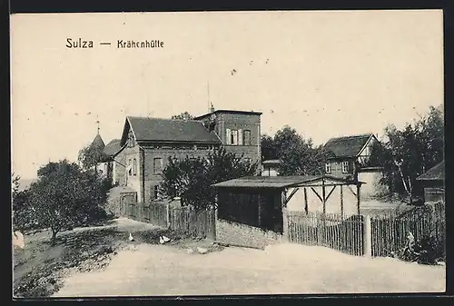 AK Bad Sulza, Gasthaus Krähenhütte