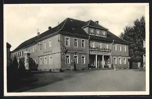 AK Klosterlausnitz /Thür., Gasthaus Friedrichshof