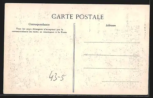 AK Nice, Carnaval 1906, Umzugswagen zu Fasching