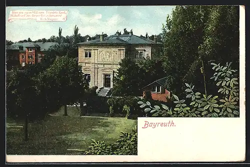 AK Bayreuth, Villa Wahnfried