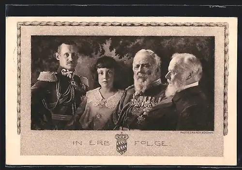 AK König Ludwig III., In Erb-Folge