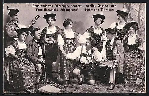 AK Oberbayr. Konzert-, Musik-, Gesang- und Tanz-Ensemble Alpengruss