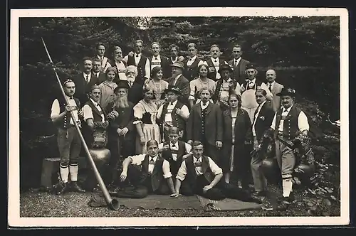 AK Appenzellerverein Zürich, Abendunterhaltung 1927